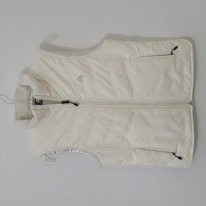 Nike ACG White Puffer Vest, Size Medium